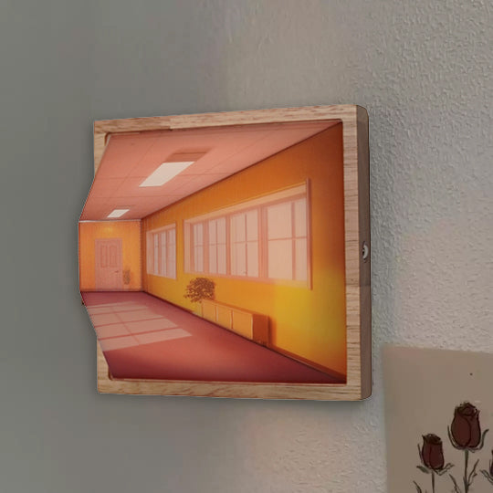 3D Glasses-Free Gallery Optical Illusion Wall Lamp &amp; Night Light