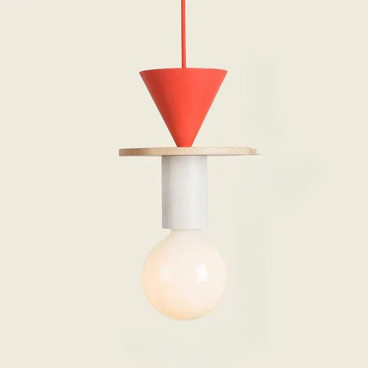Chandelier in geometric shape