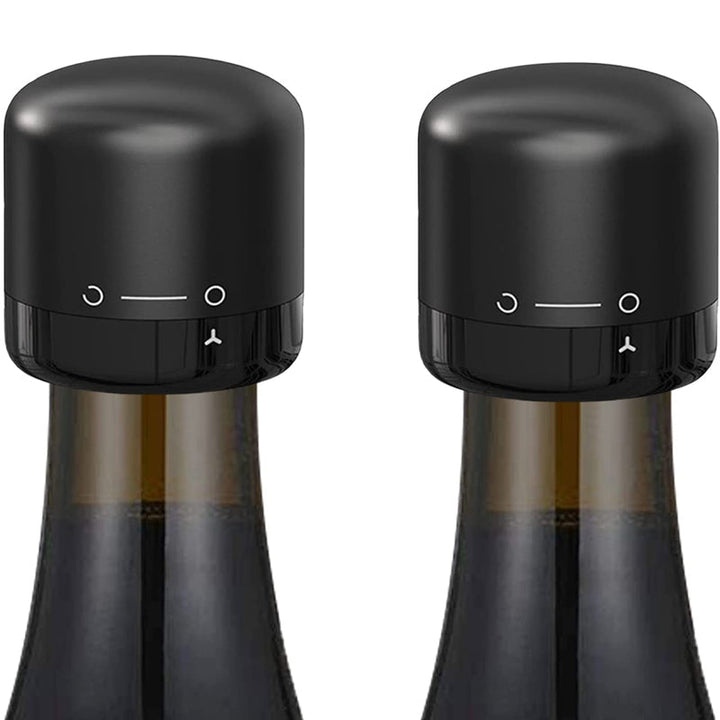 Reusable leak-proof silicone sealing cap for champagne and wine bottles