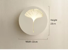 Modern minimalist LED wall light