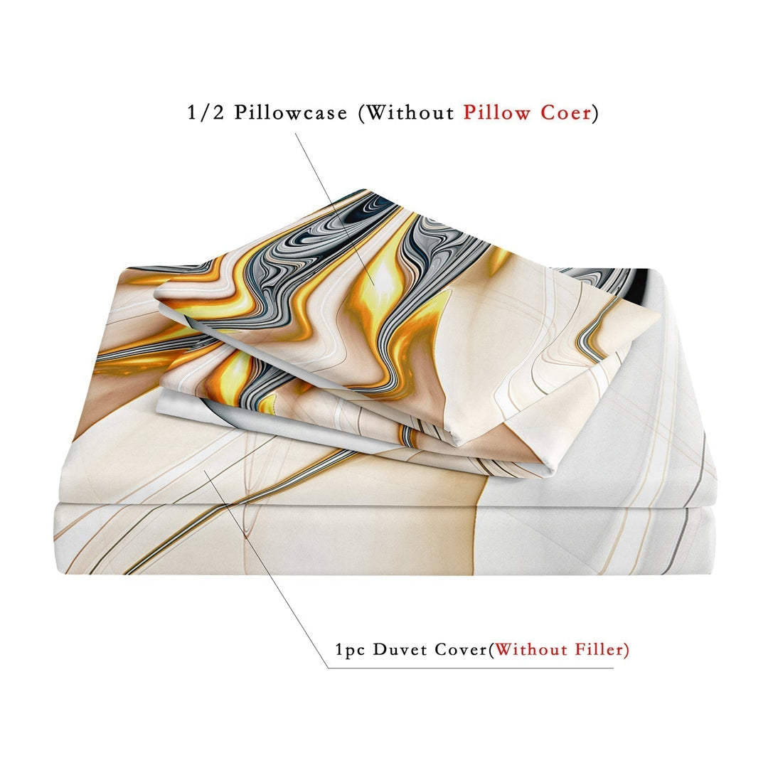 Ultra Soft Artistic Duvet Cover Set for Vibrant Bedroom Style