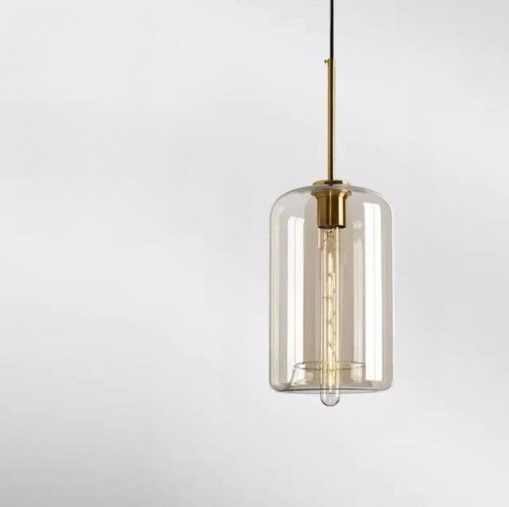 NordicGlas - Modern Scandinavian Glass Pendant Lamp for Dining Room and Living Room