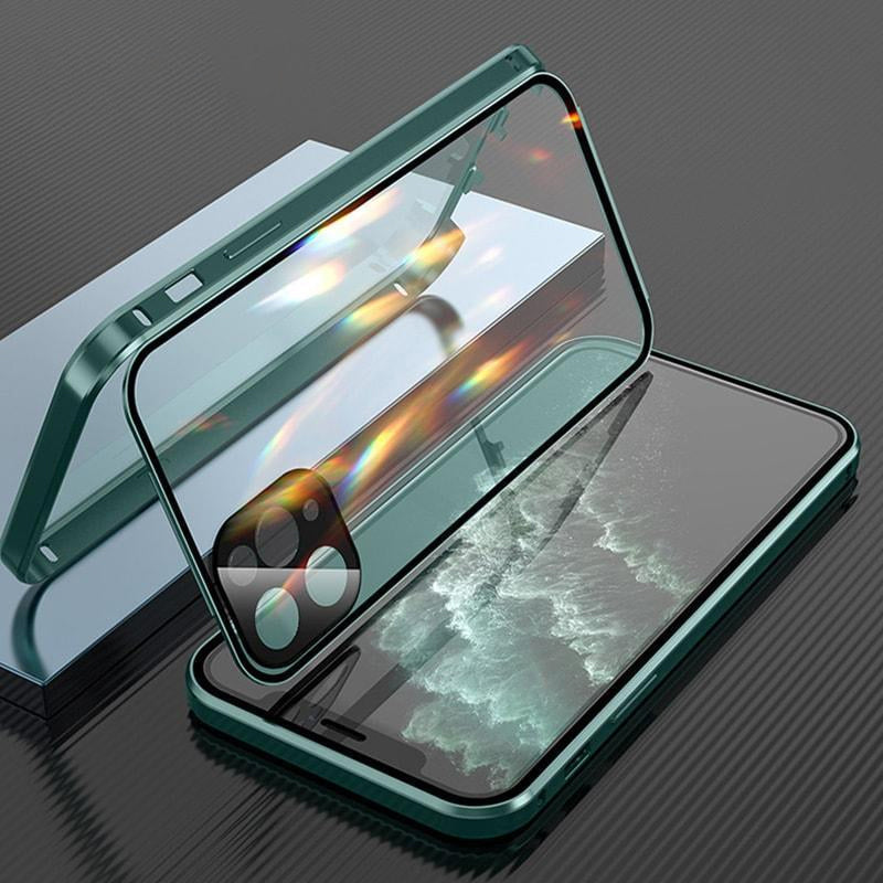 iPhone case with double-sided buckle