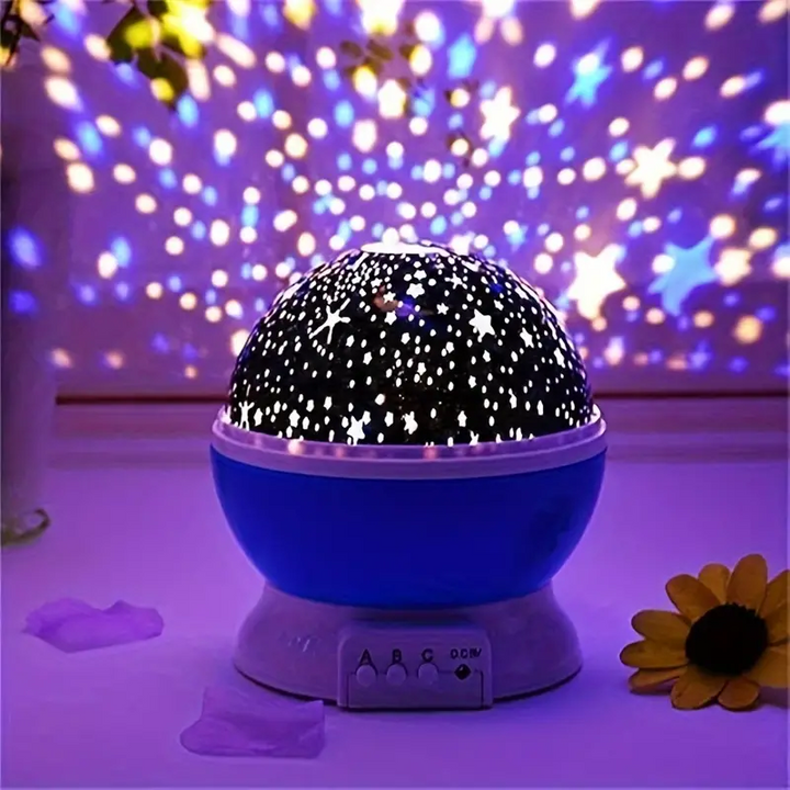 Starry Sky Night Light for Kids – Magical LED Projector with colour Change