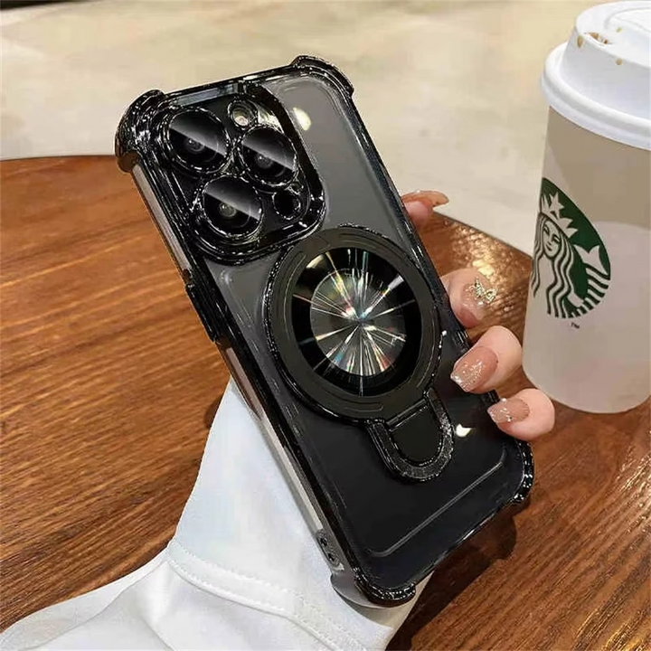 Premium Magnetic iPhone Case with MagSafe Stand &amp; Shockproof Protection