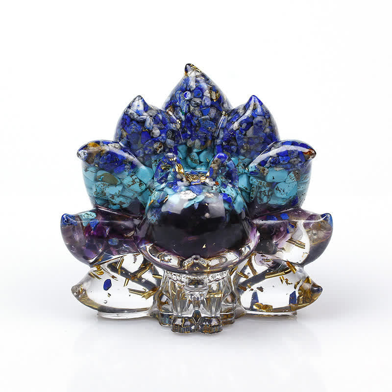 Nine-Tailed Fox Gemstone Decoration