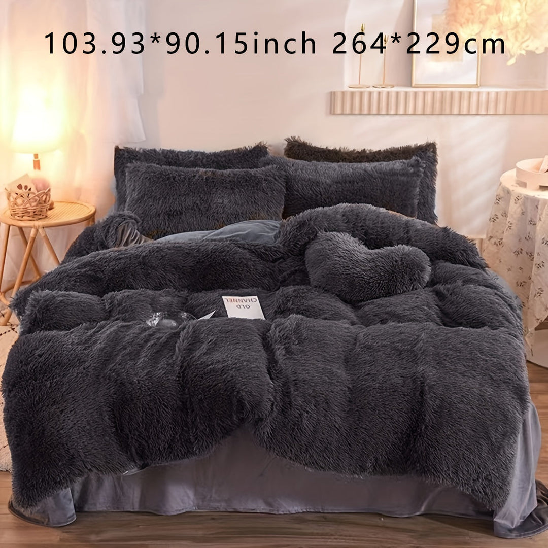 Luxurious Velvet Duvet Cover Set for Ultimate Comfort