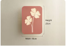 Modern minimalist LED wall light