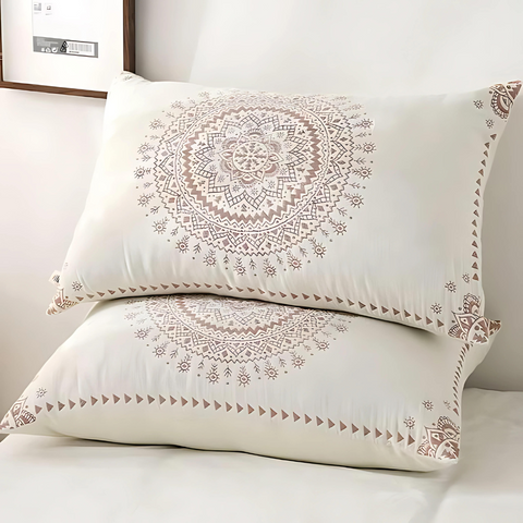 MASI - Soft pillow cover with boho pattern