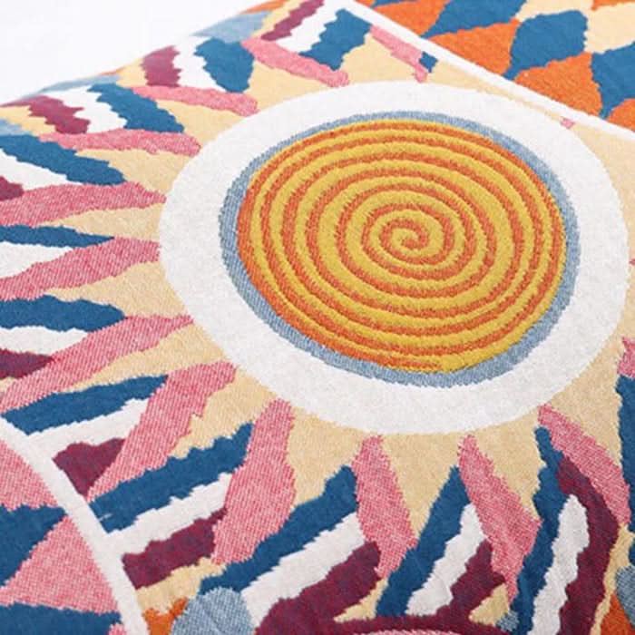 SUZY - Cotton pillow cover with minimalist chic