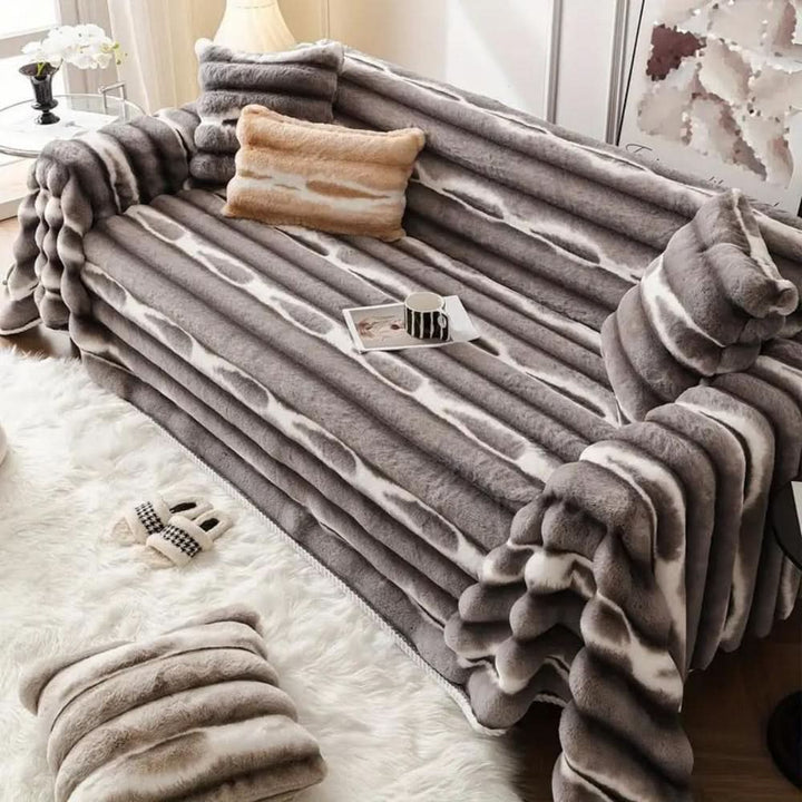FleeceElegance - Thick and cloud-like sofa cover