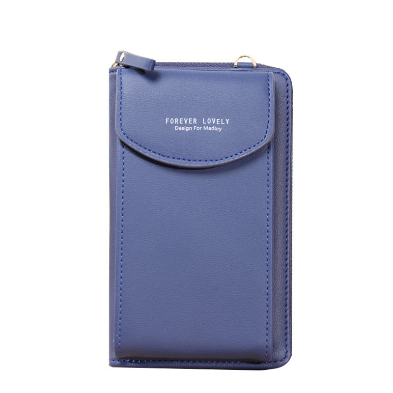 First-class phone case/shoulder bag with zipper |