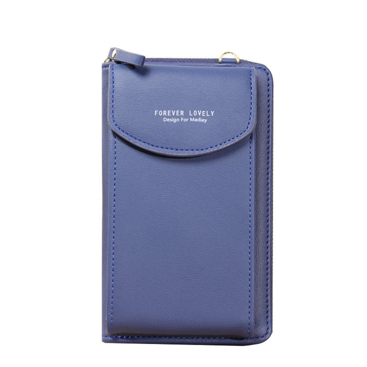 First-class phone case/shoulder bag with zipper |