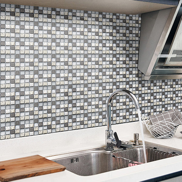 Mosaic tile for peeling and sticking Tile mirror kitchen Removable wall tile