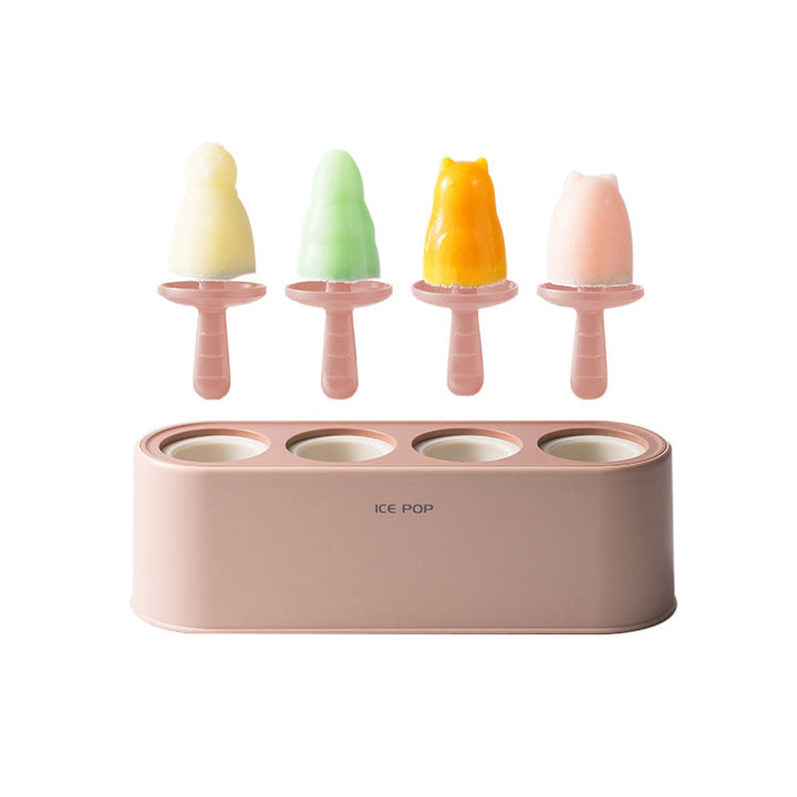 Silicone Ice on a Stick Ice Cream Mold Set