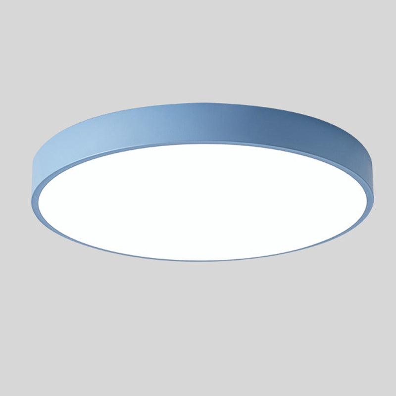 Wood Macaroon Circular Ceiling Light