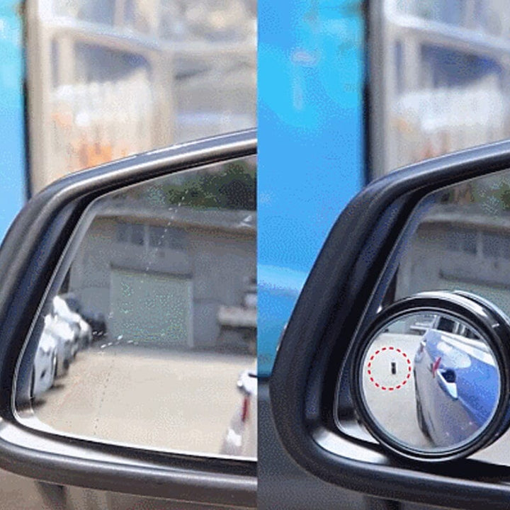 Reverse assistance mirror