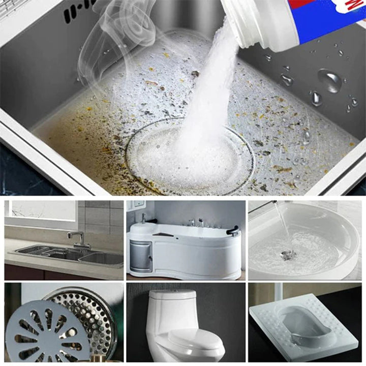 Toilet clogging deodorant, powerful pipe cleaner