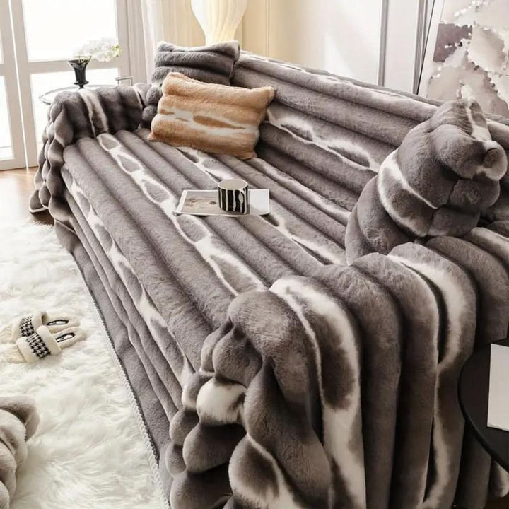 FleeceElegance - Thick and cloud-like sofa cover