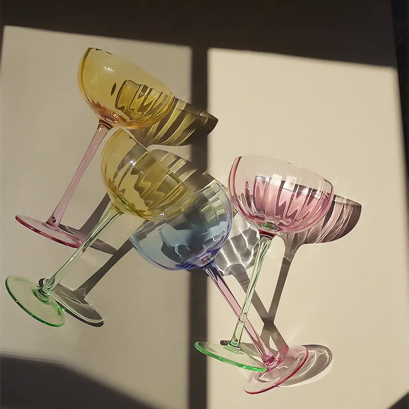 coloured Pumpkin Glassware