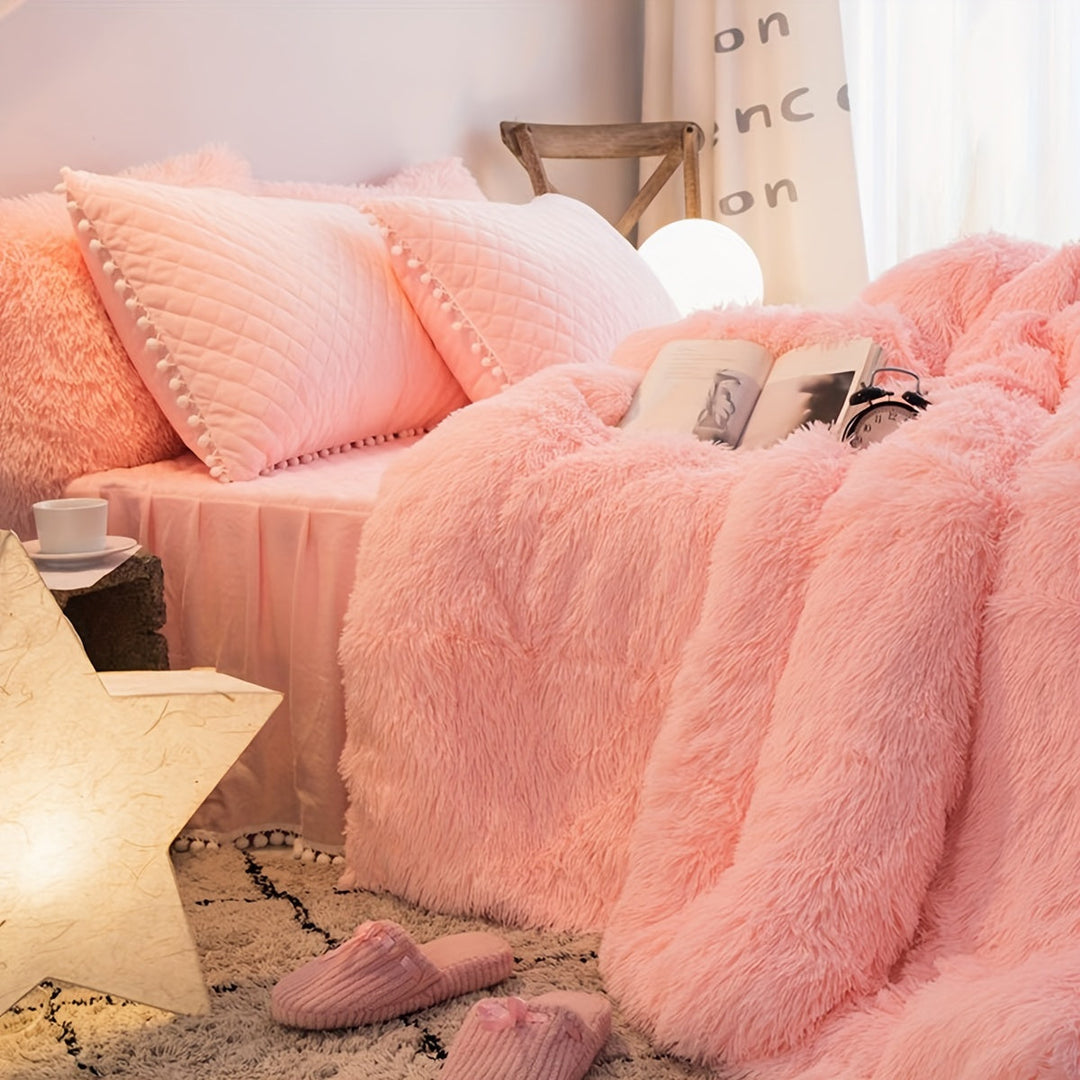 Luxurious Velvet Duvet Cover Set for Ultimate Comfort