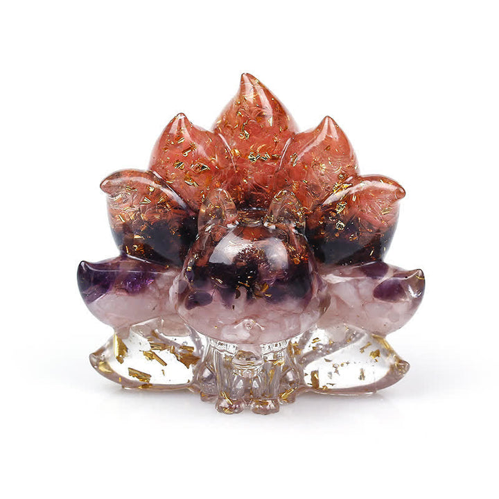 Nine-Tailed Fox Gemstone Decoration