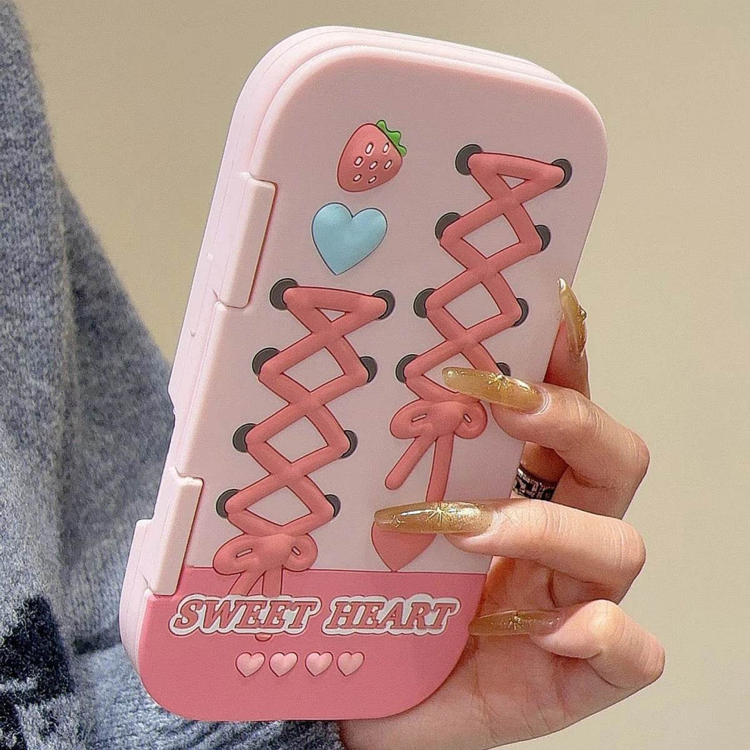 BerryGuard Silicone Mirror Case — All-round safe protection with a stylish mirror for carefree elegance |
