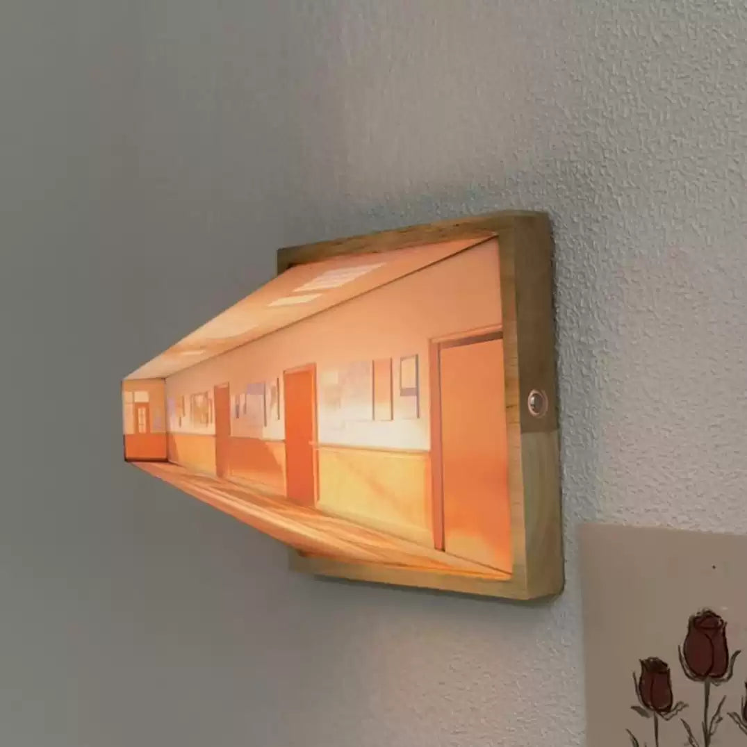 3D Glasses-Free Gallery Optical Illusion Wall Lamp &amp; Night Light