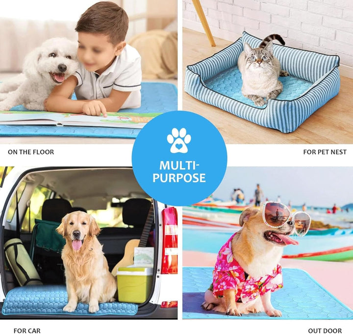 Extra-Large Dog Cooling Mat for Summer Comfort |