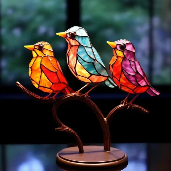 VitraGlow Handcrafted coloured Table Decor | Artistic Luxury Ornament