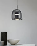 Valentino pendant light - Smoke - Set of 2