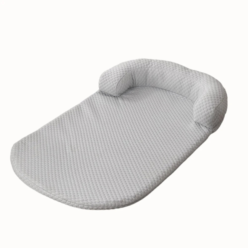 Cooling mat for pets with silk cover |