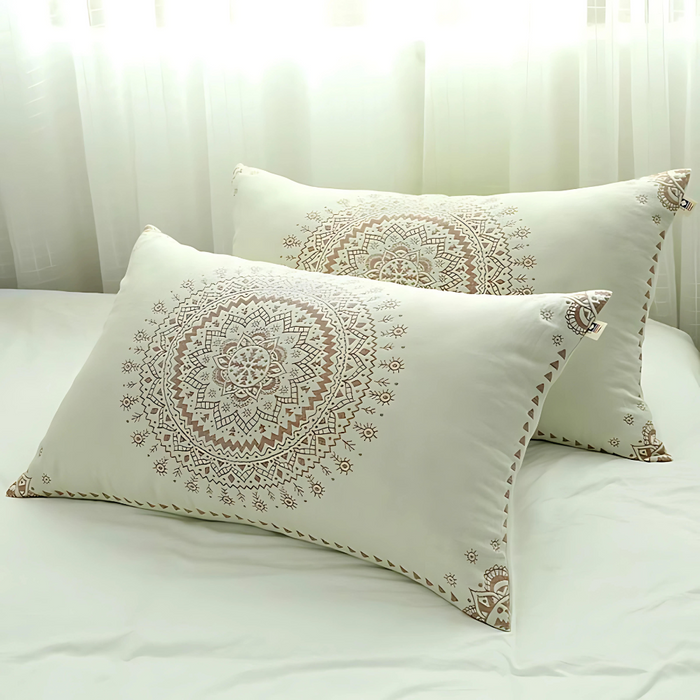 MASI - Soft pillow cover with boho pattern