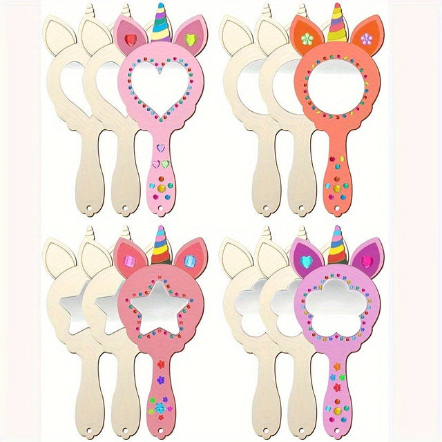 UnicornMagic – Wooden Mirrors for Creative Decoration