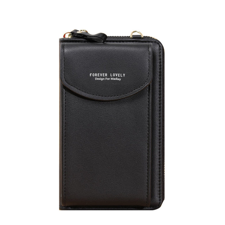 First-class phone case/shoulder bag with zipper |