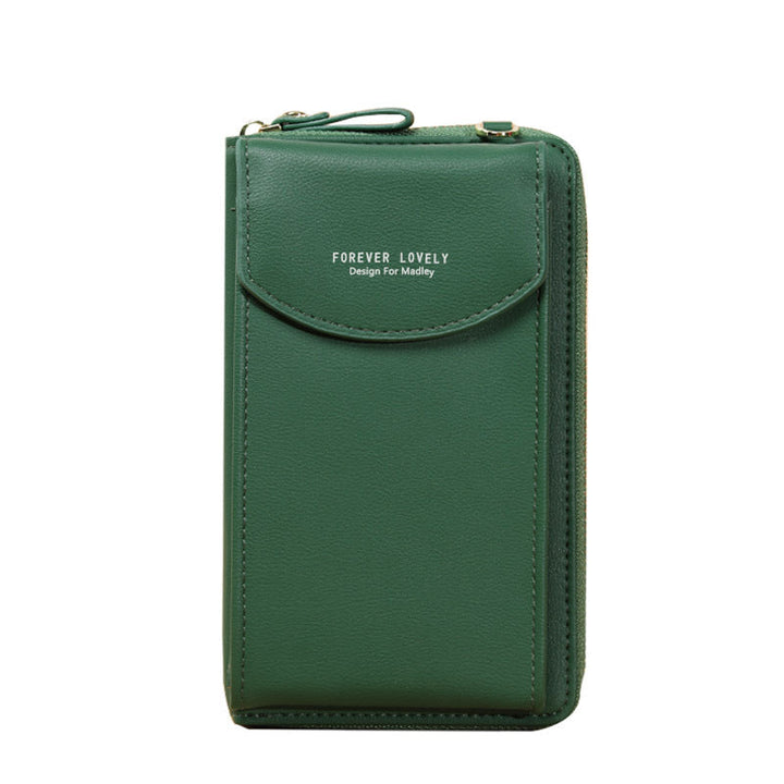 First-class phone case/shoulder bag with zipper |