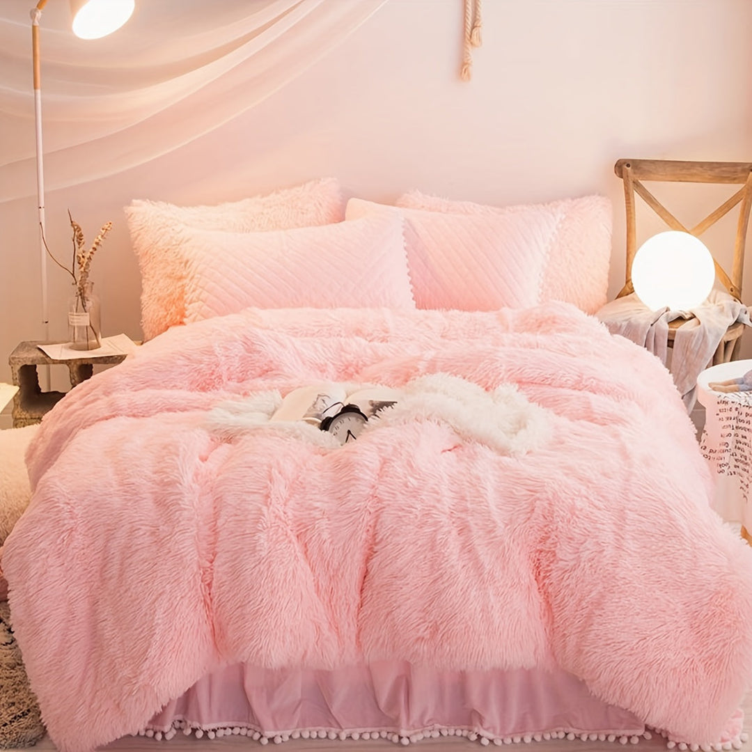 Luxurious Velvet Duvet Cover Set for Ultimate Comfort