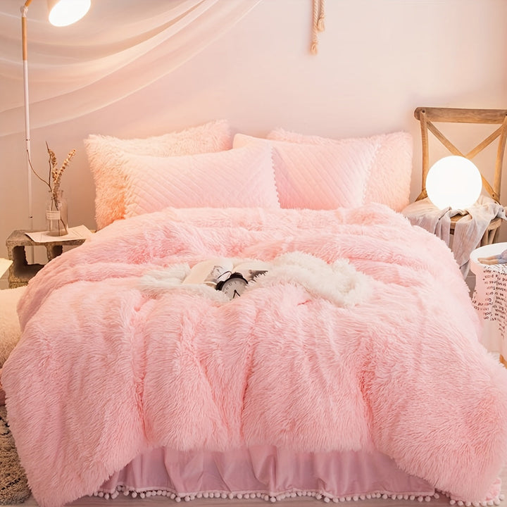Luxurious Velvet Duvet Cover Set for Ultimate Comfort