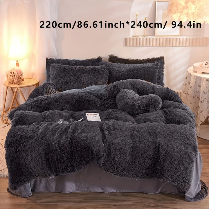Luxurious Velvet Duvet Cover Set for Ultimate Comfort