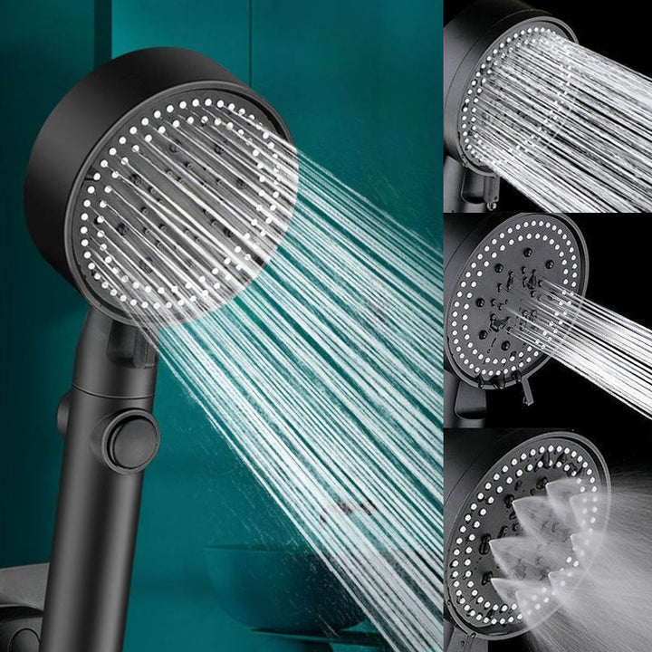 Multifunctional high-pressure showerhead