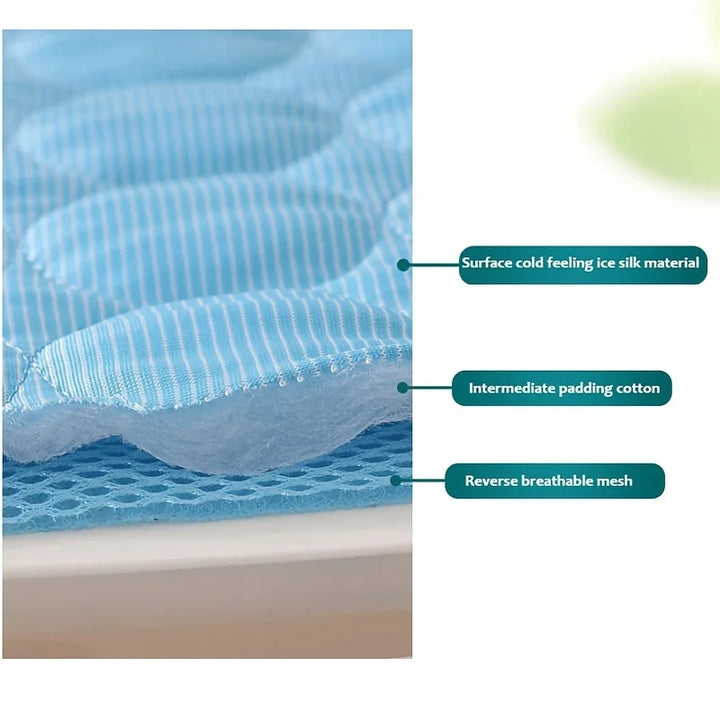 Extra Large Dog Cooling Mat | Summer Pet Bed for Small &amp; Big Dogs | Durable Blanket for Cats &amp; Sofa Protection - Ice Pad Blanket |