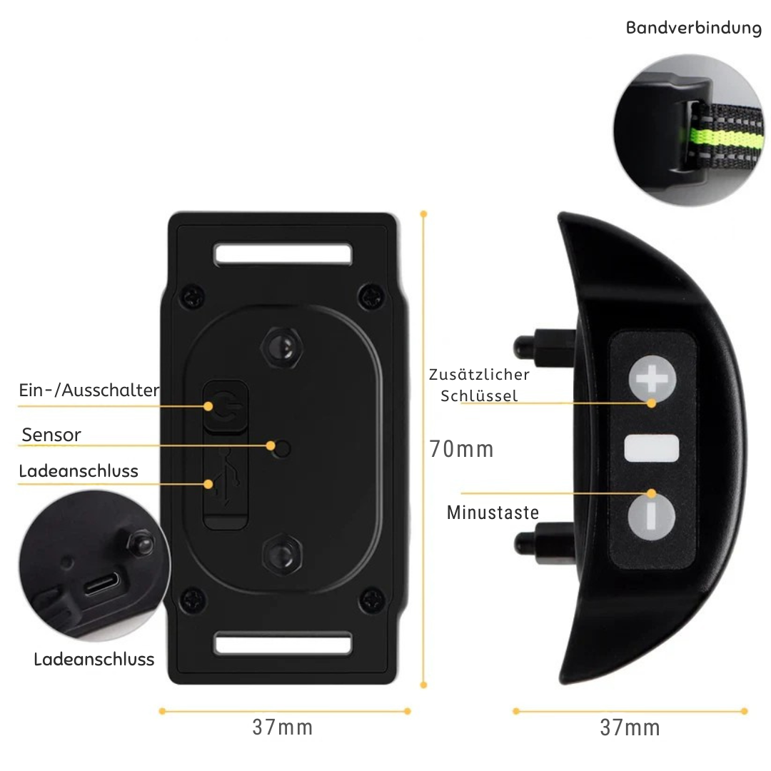 Automatic Anti-Bark Collar with Sound &amp; Shock