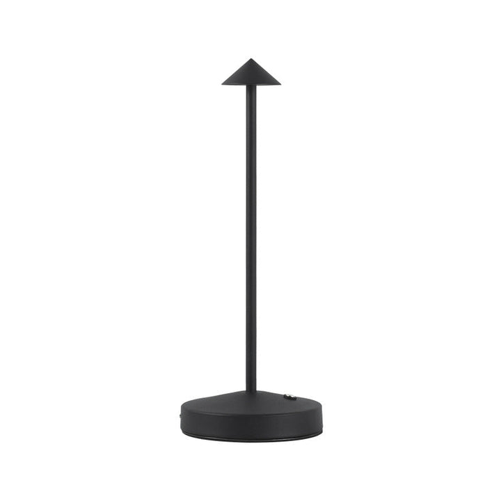 Modern Simplicity Triangle Cone Round Acrylic Cylinder Iron LED Table Lamp for the Living Room