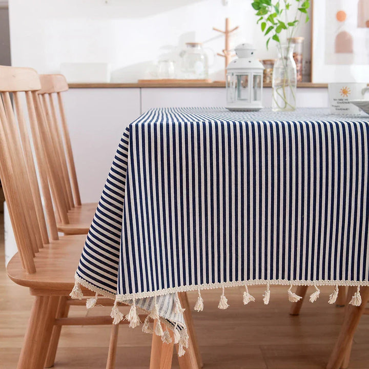 Pastoral Cotton-Linen Tablecloth