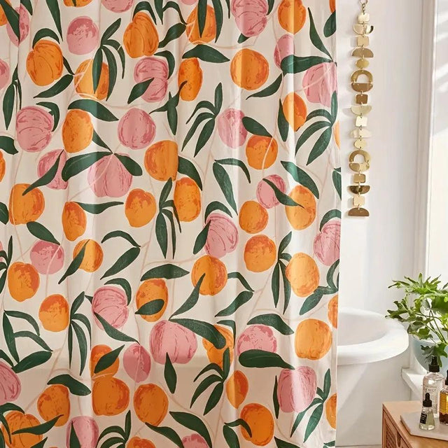 Shower curtain - Peach