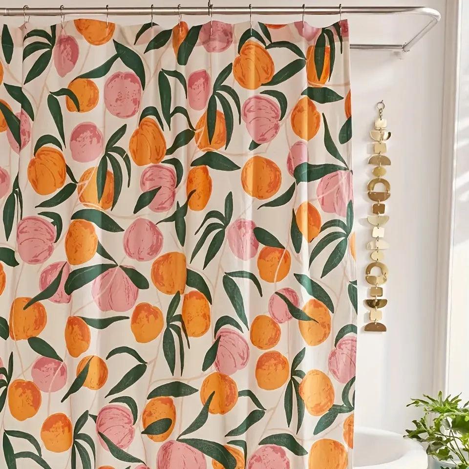 Shower curtain - Peach