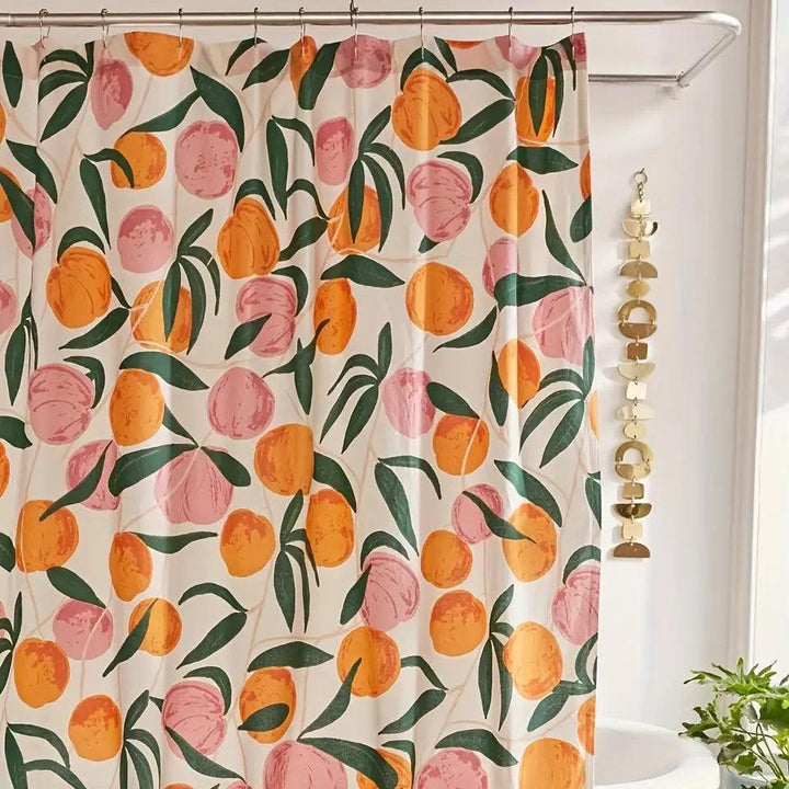 Shower curtain - Peach