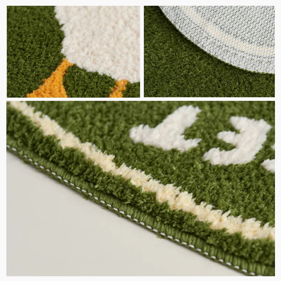 Cute Animal Handmade Bath Mat