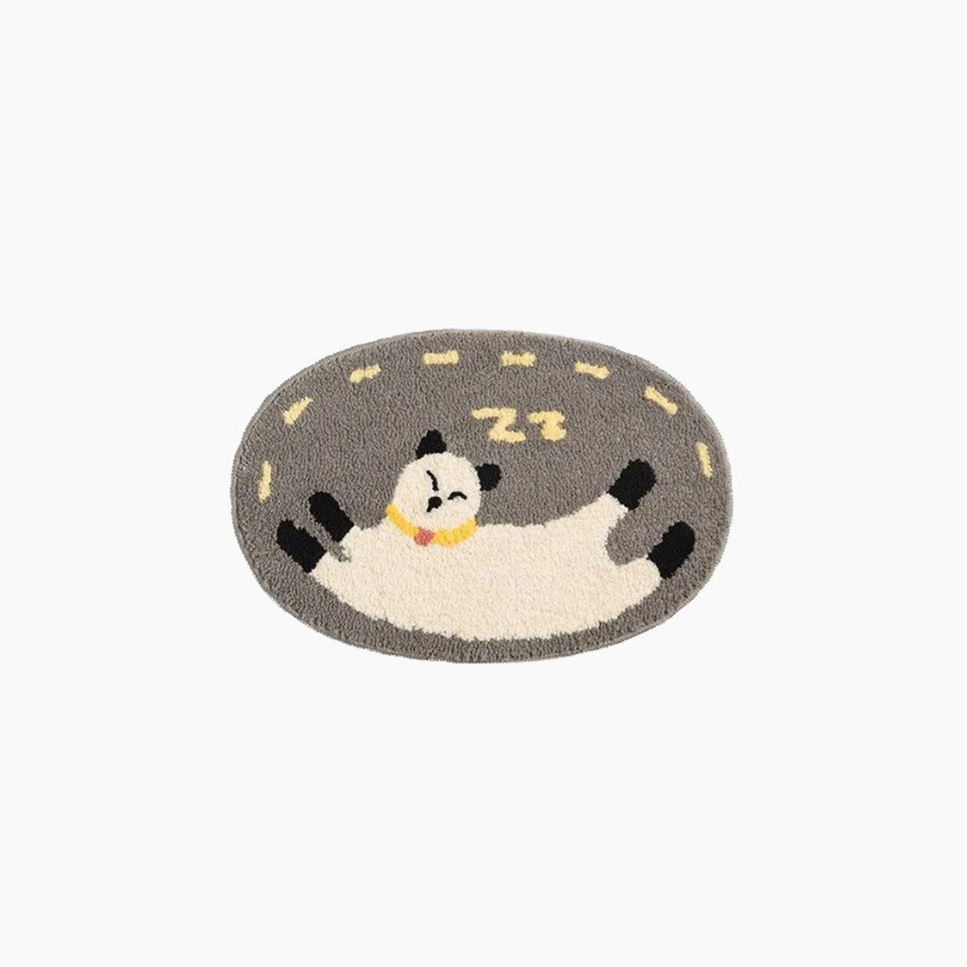 Cute Animal Handmade Bath Mat
