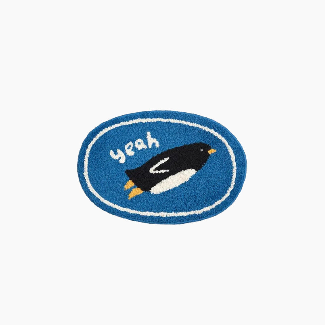 Cute Animal Handmade Bath Mat